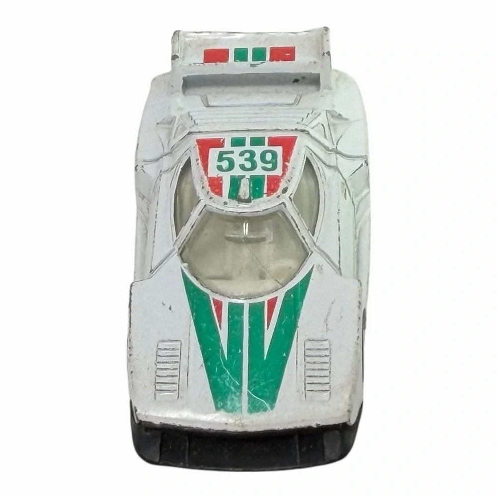 Vintage Diecast Lancia Alitalia Stratos #539‎ White Hong Kong